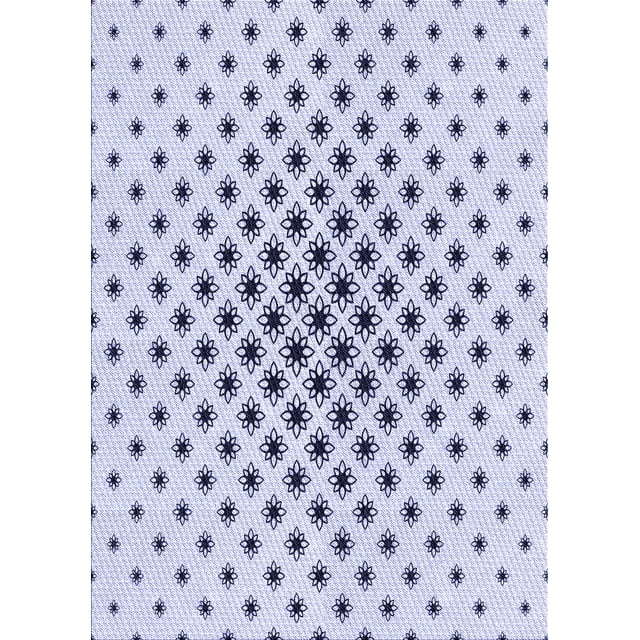 Ahgly Company Machine Washable Indoor Rectangle Transitional Lavender Blue Area Rugs, 2' x 4'