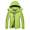 thumbnail image 1 of Innerwin Coat Waterproof Men Jacket Snow Ski Buttons Outwear Women Fruit Green M, 1 of 2