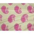 thumbnail image 4 of oneOone Polyester Lycra Fabric Paisley Block Print Fabric By The Yard 56 Inch Wide, 4 of 4