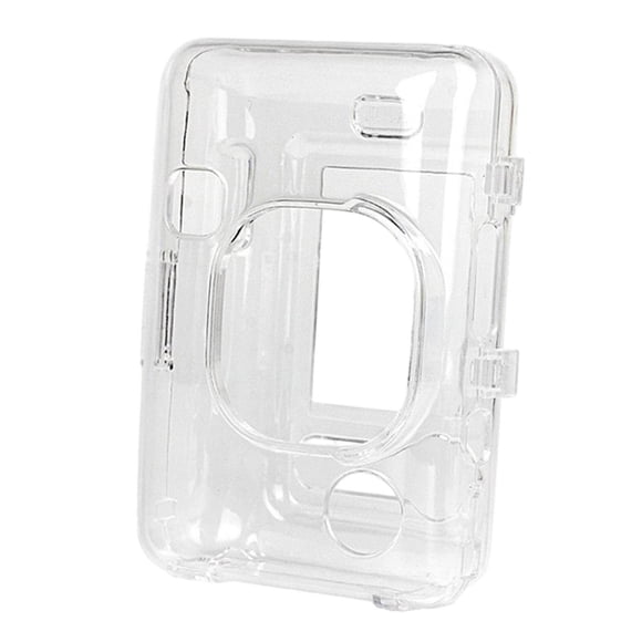 Baohd Portable Protective Case Scratch Proof Crystal Shell Scratchproof Case Bag Instant Mini90 Case detachable accessory for Fuji Hollow Button