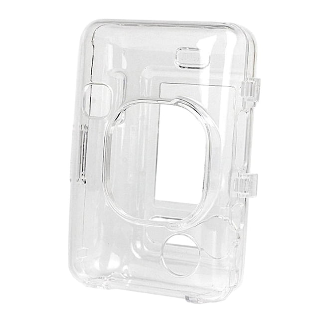 Baohd Portable Protective Case Scratch Proof Crystal Shell Scratchproof Case Bag Instant Mini90 Case detachable accessory for Fuji Hollow Button