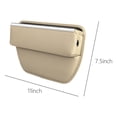 thumbnail image 3 of Chmadoxn Car Seat Filler Organizer, Multifunctional Car Seat Organizer, Auto Console Side Storage Box , Car Organizer Front Seat For Holding Phone, Sunglasses storage holder, 3 of 6