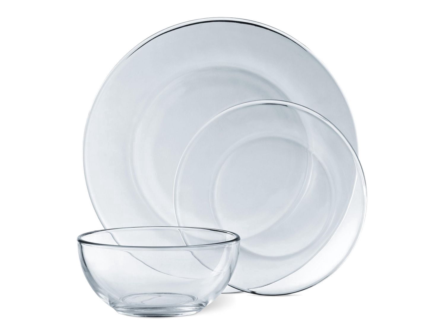 Ensemble de vaisselle en verre