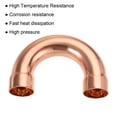 thumbnail image 4 of Unique Bargains 180 Degree Return Bend Copper Fitting Welded Elbow Connection, 3/4 Inch ID for HVAC Refrigeration, 4 of 5