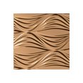 thumbnail image 1 of Fasade Shallot Polished Copper Wall Panel Sample 12" x 12", 1 of 1