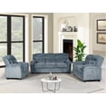 thumbnail image 1 of K-Living Chenille fabric Sofa in Dark Grey Color, 1 of 2
