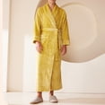 thumbnail image 4 of Timegard Womens Bathrobe Long Sleeve Lapel Neck Nightgowns Long Plush Robes Fall Winter Warm Comfy Robe, 4 of 7