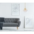 thumbnail image 2 of Elegant Lighting Toureg 12" 3 Light Royal Crystal Chandelier, 2 of 6