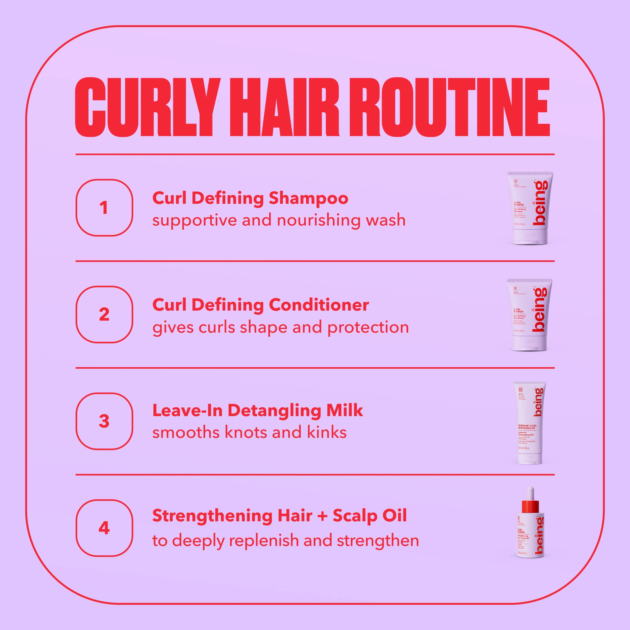 being DREAM CURL Lait Démêlant Sans Rinçage
