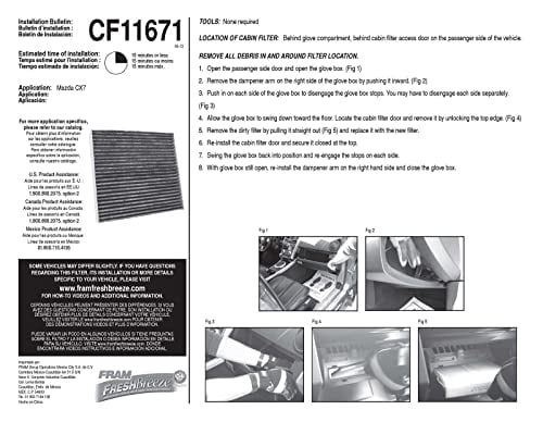 FRAM FRSHBRZ CF1167 - FRENCH