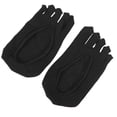 thumbnail image 3 of Women Toe Socks, Soft To Wear Women Low Cut Liner Socks Easy To Put On  For Daily Using Nude,Black,Pink,Gray,White, 3 of 8