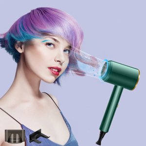 Dvkptbk Handheld Hairdryer Electric Hair Dryer High-Power Electric Hair Dryer Home Hair Dryer Hot Wind Comb Hair Salon Blowing Comb Home Essentials