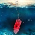 thumbnail image 2 of Fish Attraction Light Waterproof with Buckle Portable High Brightness Submersible Mini Deep Sea Underwater LED Lure Gathering Lamp for Outdoor Fishing, 2 of 7