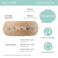 thumbnail image 4 of The Peanutshell Wildflower Baby Musical Wooden Crib Mobile, 4 of 5