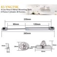 thumbnail image 2 of 4 Pcs Gas Strut 100N Gas Struts Hydraulic Gas Spring Gas Strut Shock Absorbers Adjustable Struts Hydraulic Furniture For Kitchen Home Shop Store, 2 of 5