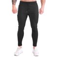 thumbnail image 1 of FAIWAD Men's Slim Sweatpants Elastic High Waist Drawstring Workout Athletic Pants with Pockets, 1 of 6