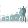 thumbnail image 3 of JetStream Luggage 24" Upright  Suitcase, 3 of 9