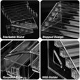 thumbnail image 4 of 6 Layer Acrylic Paint Organizer,Organizer Acrylic Display Rack for Holder Sunglasses Organizer Essential Oils Holder Clear Eyeglasses Display Case Makeup Organizer, 4 of 8