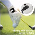thumbnail image 2 of bedienty Compteur de Score de Golf 12 Temps Garde-Doigt Réutilisable Aides à l'Entraînement Outils de Score Sports Extérieur Intérieur Blanc 1Ensemble, 2 of 6
