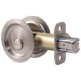 thumbnail image 1 of Serrure de Porte de Poche Ronde, Loquet d'Intimité (Lit / Salle de Bain), Jeu de 2-3/8 ", RCL, Nickel Satiné par Matériel Stone Harbor, 1 of 5