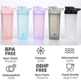 thumbnail image 3 of Protein Shaker Bottle , Strong Loop Top, BPA Free, Shaker Balls Included - On-The-Go Protein Shakers, 3 of 4