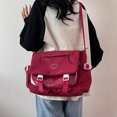 thumbnail image 4 of Tyidzon Sac Messager de Classe Grande Capacité pour Étudiant, Sac Messager à Bandoulière Simple et Polyvalent, Fournitures de Rentrée, 4 of 6