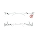 thumbnail image 2 of Versailles Tringle Tension Ajustable Intérieur/Extérieur 48po - 86po, 2 of 6