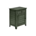 thumbnail image 1 of Monarch Specialties Accent Table, Nightstand, Storage Drawer, End, Side Table, Bedroom, Lamp, Storage, Antique Green Veneer, Transitional, 1 of 9