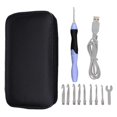 thumbnail image 4 of yuksok 9 Sizes Lighted Crochet Hooks Set - Light Up Crochet Hooks, Rechargeable Crochet Black, 4 of 8