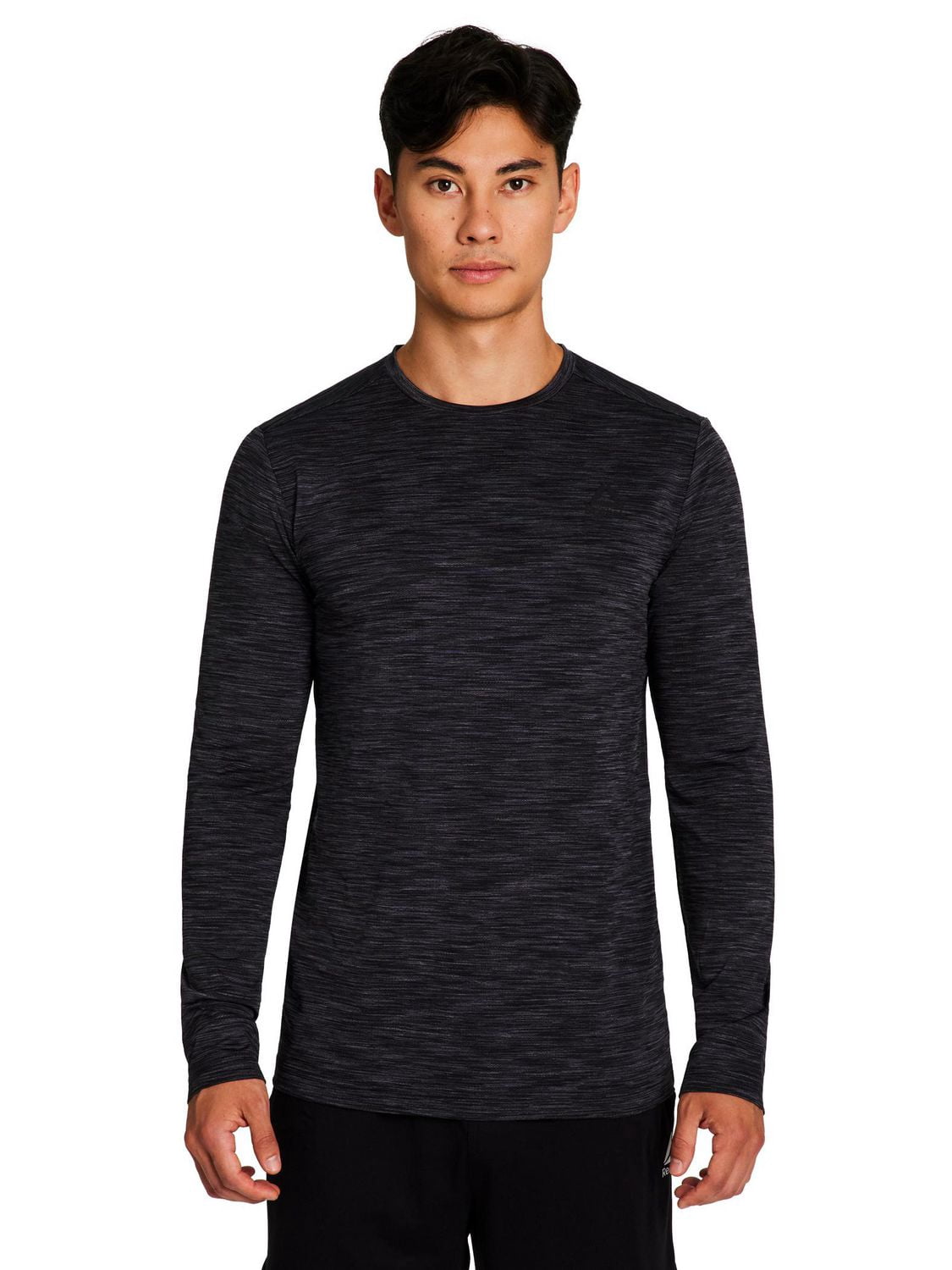 Reebok Chemise à manches longues Stride Performance pour hommes