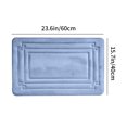 thumbnail image 3 of Thick Bathroom Rugs Mat,Bath Mats for Bathroom Non Slip,Bathroom Absorbent Floor Mat Is Machine Washable Soft Comfortable and Quickly Absorbs Water Ensuring Stable and Non Slip Bathroom Floor Mat, 3 of 6