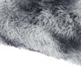 thumbnail image 2 of Tapis Shaggy Rond Rond pour Salon Chambre, Tapis de Sol Antidérapant Gris Foncé, 2 of 9