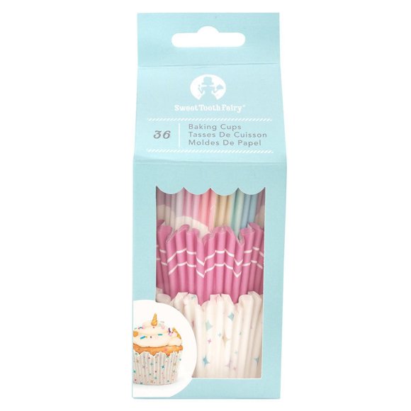 STF Baking Cup Rainbow 36 cups