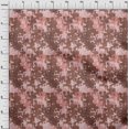 thumbnail image 4 of oneOone Cotton Silk Dusty Pink Fabric Abstract Texture Craft Projects Decor Fabric Printed By The Yard 42 Inch Wide, 4 of 5