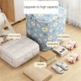 thumbnail image 1 of Storage Bag Large Navy Storage Bag for Clothes and Quilts Portable Zippered Wardrobe Organizer Box with Reinforced Handle(150L,1-Piece) Rkxzt, 1 of 9