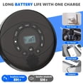 thumbnail image 4 of EASTIN CD player portable  Discman rechargeable  CD player with speaker  Portable cd player with headphones  CD-R MP3 USB playable  Anti skip CD playing for car  suitable for personal or, 4 of 7
