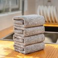 thumbnail image 4 of 1PC Ten Dollar Items 1/5/10PCS Super Absorbent Kitchen Towels And Dishcloths Packs – Cleaning Cloth With Strong Absorbent & Cleaning Ability Dish Towels For Kitchen Effective Cleaning Gray, 4 of 8