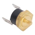 thumbnail image 1 of Temperature Switch, 5PCS Thermostat Controller Bimetal 250V M4 Thread Safe To Use  For Warmer For Water Heater, 1 of 7