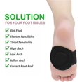 thumbnail image 2 of Arch Support, Plantar Fasciitis Foot Relief Cushions, Flatfoot Corrector Compression Cushioned Support, 2 of 3