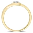 thumbnail image 3 of Miabella Diamond Accent Yellow Rhodium Plated Sterling Silver Infinity Promise Ring, 3 of 5