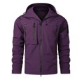 thumbnail image 3 of RKSTN Jackets for Men Fall Fashion Spring And Charge Coat Thin Outdoor Mountaineering And Riding Windproof Work Coat Mens Coats, 3 of 4