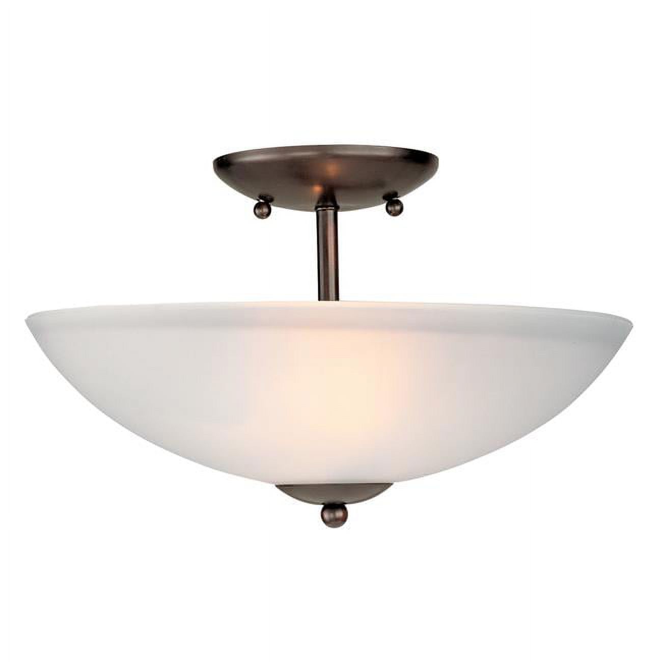Maxim 10042FTOI Logan Semi-Encastré à 2 Lumières, Bronze Huilé