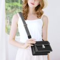 thumbnail image 1 of relayinert Adjustable Bag Strap Add Touch Of Personality To Shoulder Bag Adjustable Length Silver buckle 1Set, 1 of 6