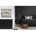 thumbnail image 3 of Commode 6 tiroirs pour Adulte, fini Chêne noir, collection Holland de Meubles South Shore, 3 of 10