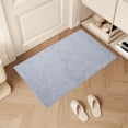 thumbnail image 1 of Polyester Tapis de Sol en Fibre S Gris Tapis de Sol de Cuisine en Polyester avec Endos Antidérapant Lavable à la Machine Tapis Coureur Résistant à la Saleté et à l'Huile (1 Pce) Rkxzt, 1 of 7