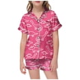 thumbnail image 2 of WEAIXIMIUNG Kid DIY Hand Painted Homewear Set Colouring Pajama Sets For And Girl Can Play With And Wea 110, 2 of 5