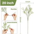 thumbnail image 2 of 10PCS Baby Breath Artificial Flowers Fake Babys Breath Gypsophila Flowers Bulk Realistic Artificial Flowers Bouquet Flores Artificiales para Decoracion for Wedding Party Home Decoration, 2 of 2