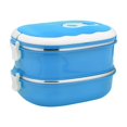 thumbnail image 2 of pdqouc Hot Food Container Rectangular Insulation Box Stainless Steel Lunch Box Food Storage Container Children's Hot Food Insulation Box for school home and office picnics, 2 of 9
