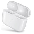 thumbnail image 1 of CNKOO Étui de Recharge Sans Fil pour AirPods Pro compatible avec Étui de Recharge AirPods Remplacement Batterie Intégrée 660 mAh Bouton de Synchronisation d'Appairage Bluetooth (Blanc), 1 of 7