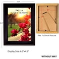 thumbnail image 3 of Decorebay Home Solid Wood Single Photo Display Picture Frames - Black Brown, 3 of 3